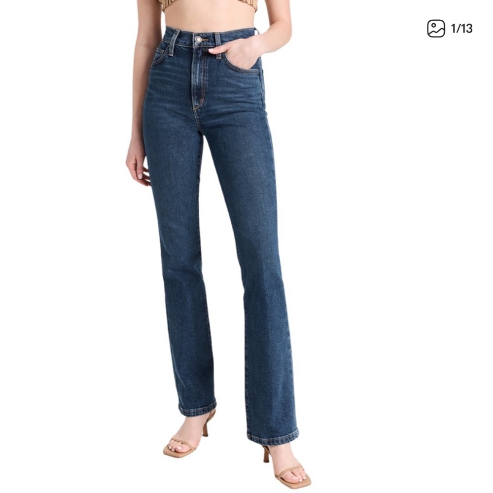 Favorite Daughter The Valentina Super High Rise Slim Mini Bootcut Jean Size 29